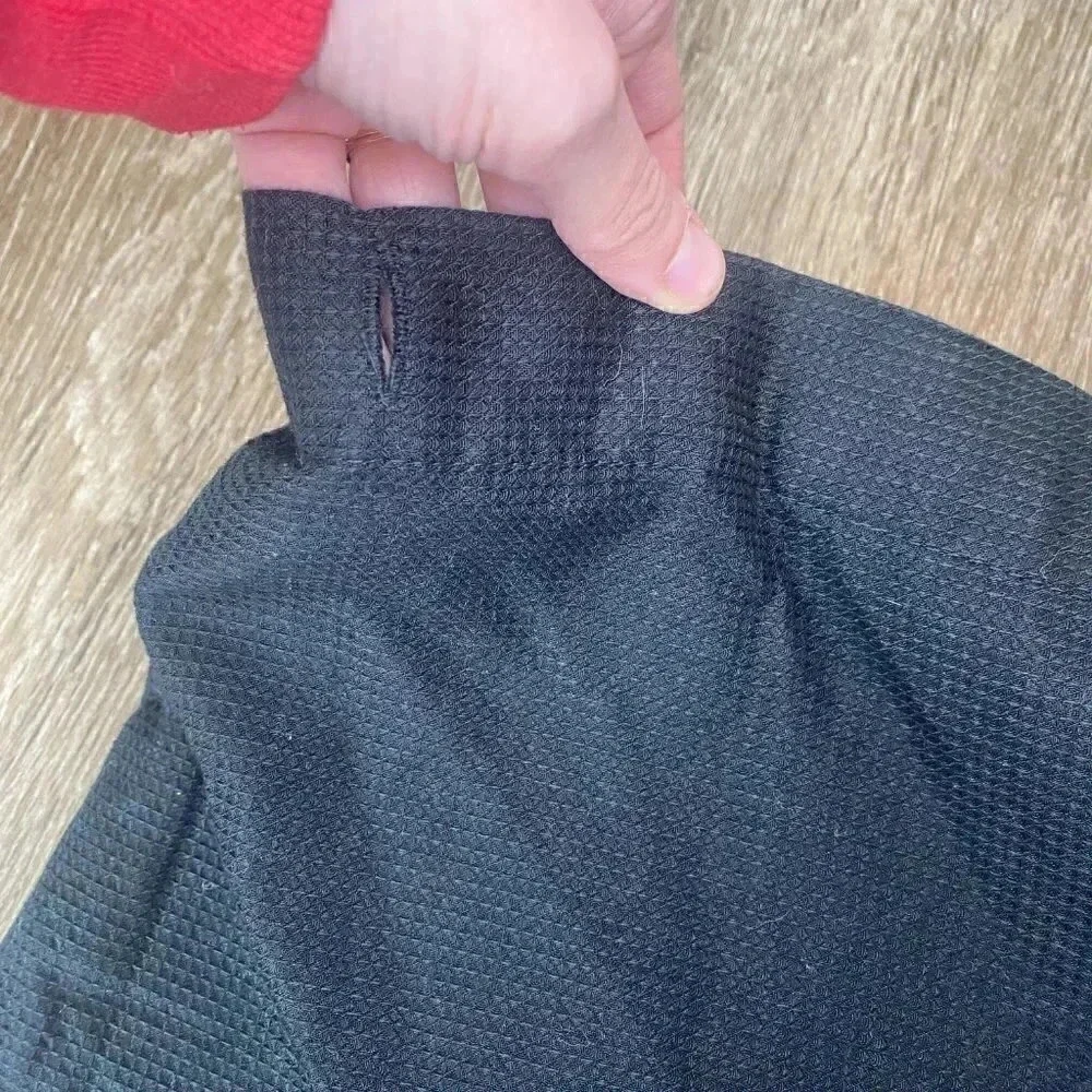 1 Panel Room Essentials Black Curtain 70x70